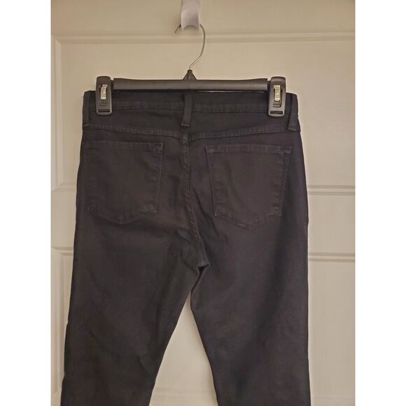 Women's Flying Monkey Mid Rise Skinny Distressed Black Denim Jeans | Size 26 - Picture 7 of 10